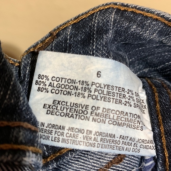 Bandolino Blue Denim Jeans Pants Size 6 Flap Pockets 🌀 - Picture 5 of 16